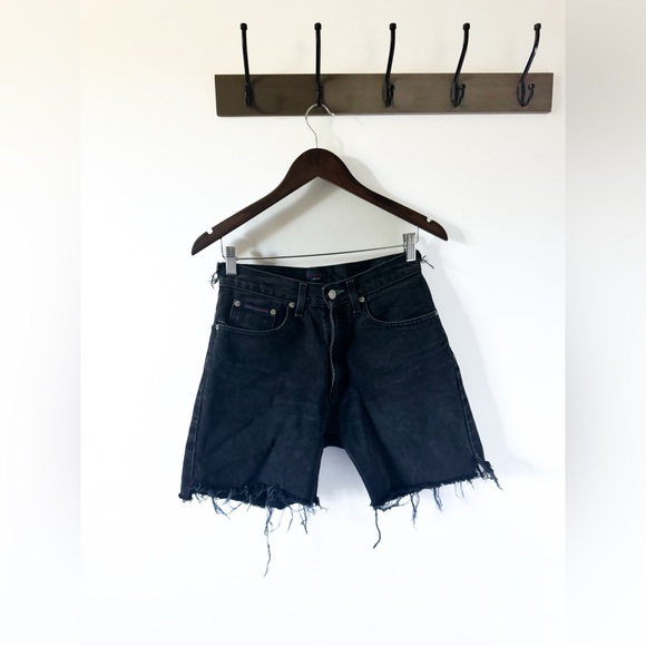 Vintage Tommy Hilfiger Denim Cutoff Shorts - Picture 2 of 11